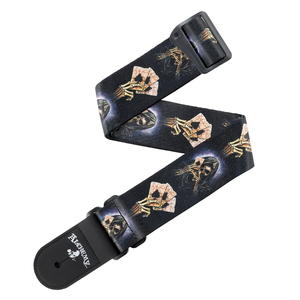 D'Addario Alchemy Guitar Strap Hand of Death