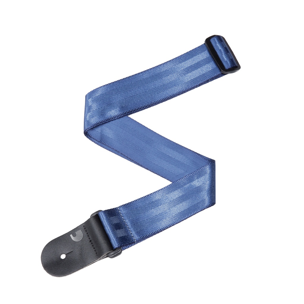D'Addario Seat Belt Guitar Strap Blue 50mm