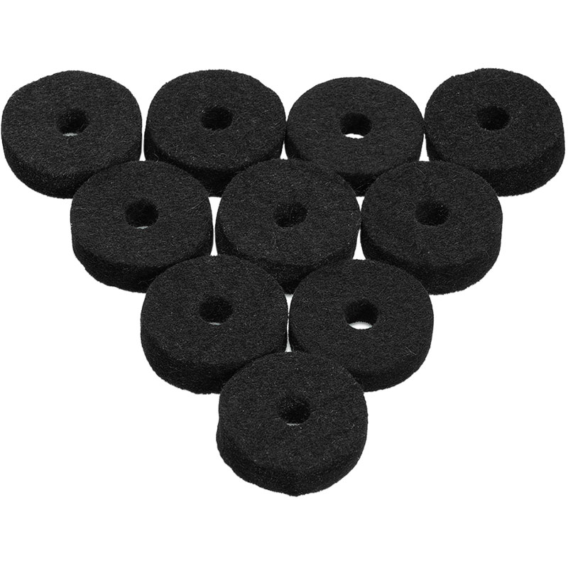 Ahead Cymbal Felts - Black - 10-Pack