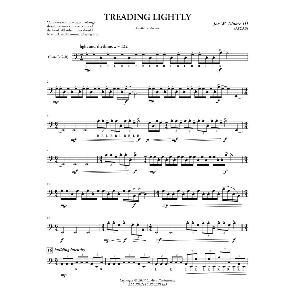 C. Alan Publications Treading Lightly by Joe W. Moore III