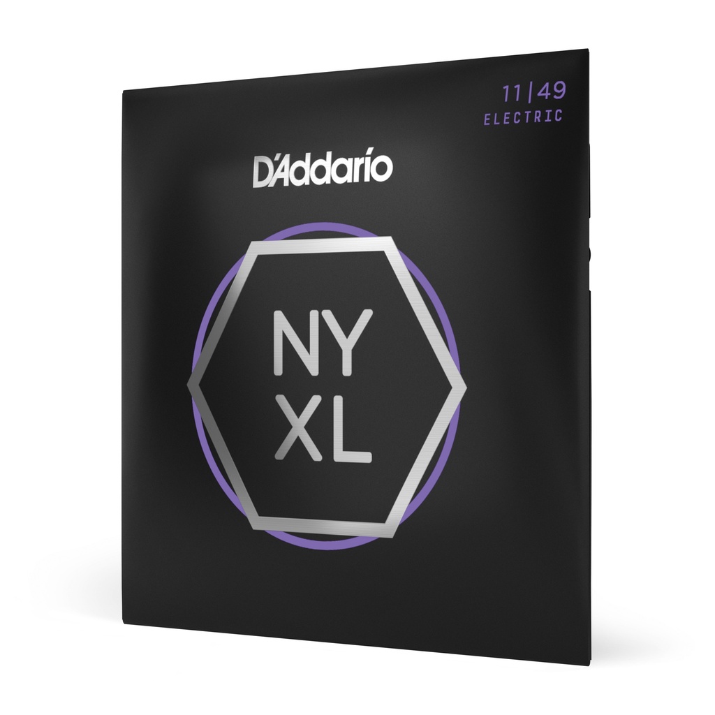 D'Addario NYXL1149 Nickel Wound Electric Guitar Strings Medium 11-49