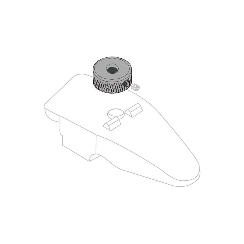 DW 1/4" Knurled Nut for Bass Pedal Hoop Clamp