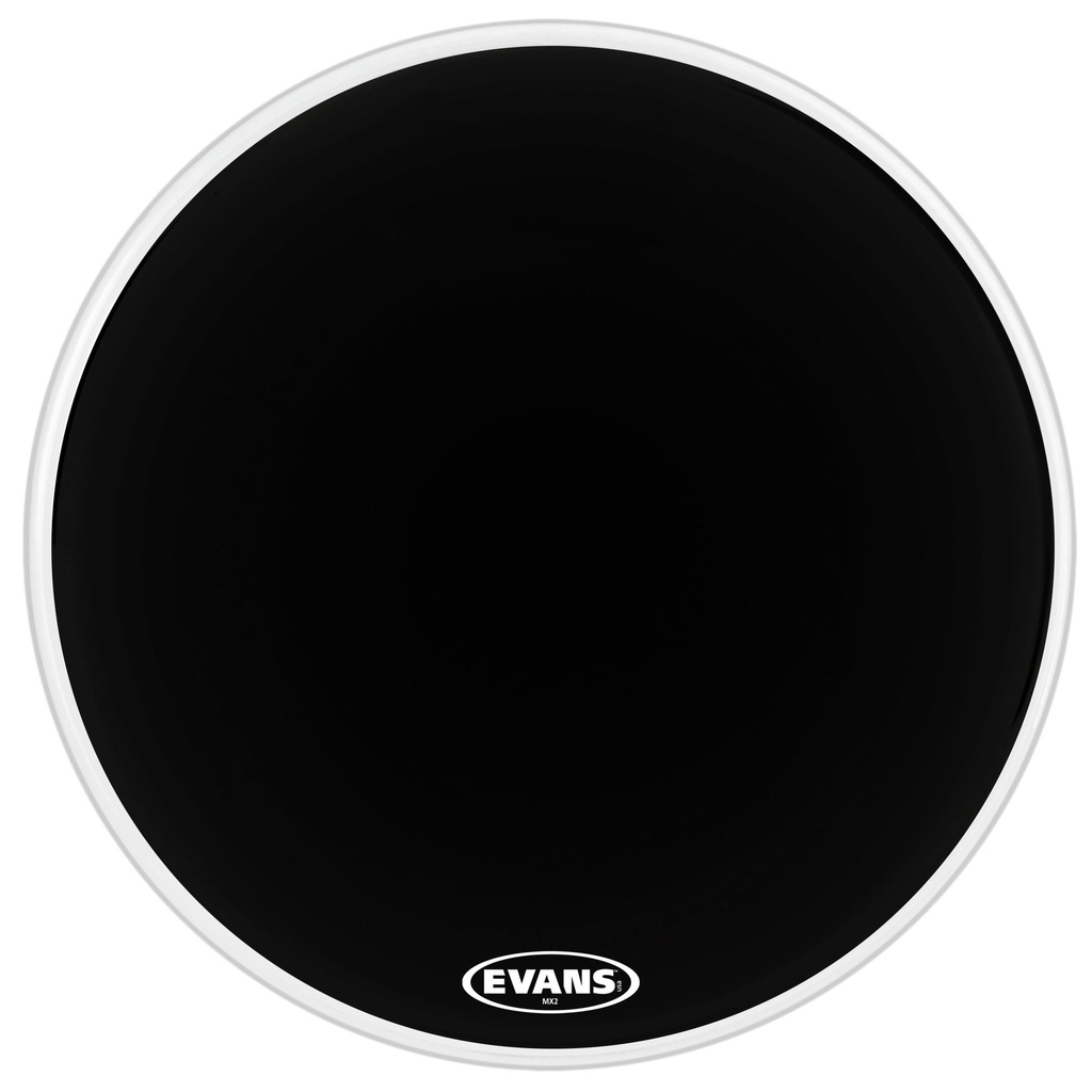 [BD18MX2B] Evans 18" MX2 Black Marching Bass Head