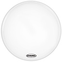 Evans 26" MS1 White Marching Bass Head