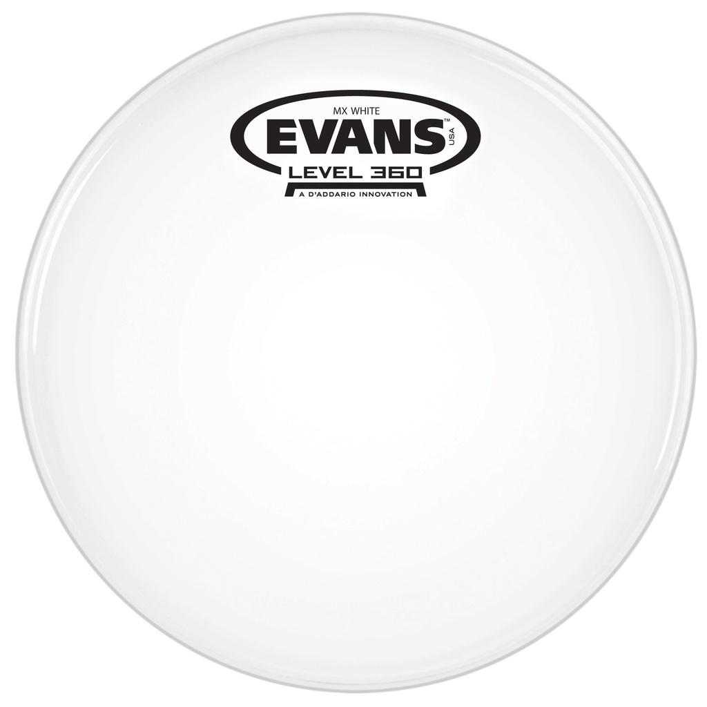 Evans 14" MX White Marching Tenor Head