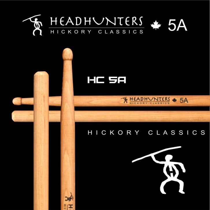 Headhunters Hickory Classic 5A