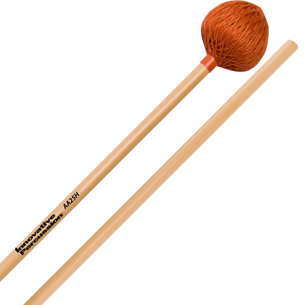 Innovative Percussion AA25H Rattan Series Heavy Medium Marimba/Vibraphone Mallets