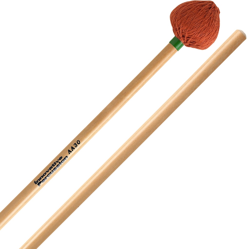 Innovative Percussion AA30 Rattan Series Hard Marimba/Vibraphone Mallets