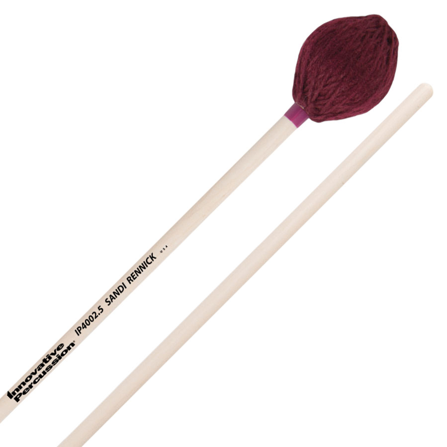 Innovative Percussion IP4002.5 Sandi Rennick Signature Medium Hard Yarn Marimba Mallets