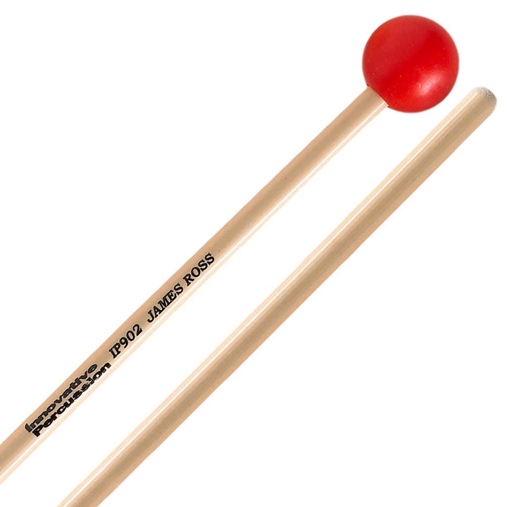Innovative Percussion IP902 James Ross Medium Soft Unwound Red
