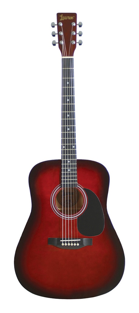 Lauren LA125BR Dreadnought Acoustic Guitar - Brown