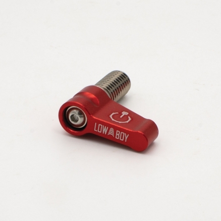 Low Boy Power Switch – M8 Thread - Red Finish