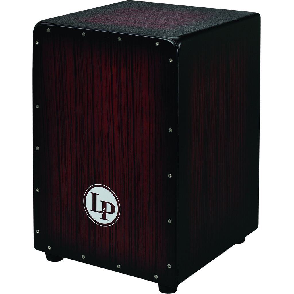 LP Aspire Accents Series Cajon in Darkwood Streak