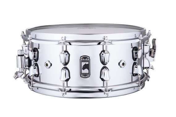 Mapex 14" x 6" Black Panther "Cyrus" 1.0mm Seamed Steel Snare Drum