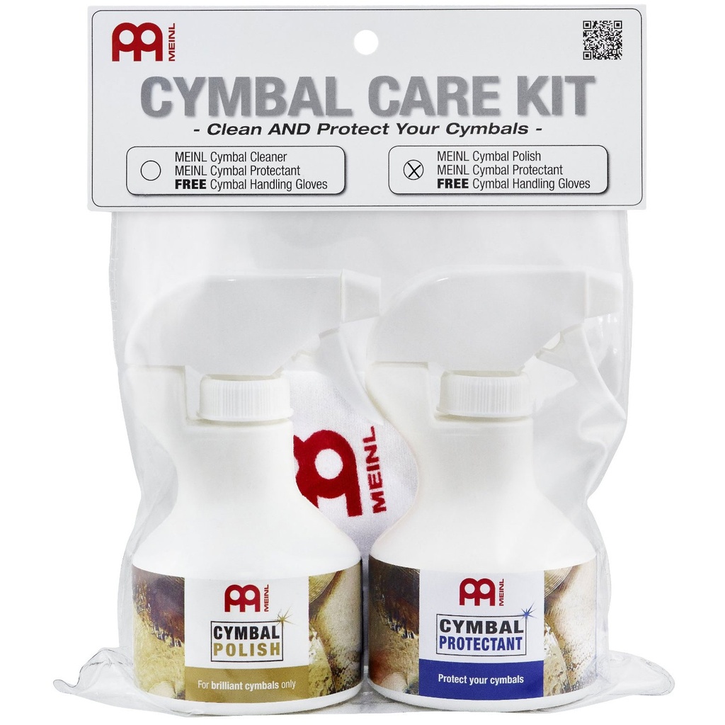 Meinl Cymbal Care Kit (Polish and Protectant)
