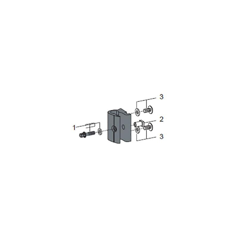 Pearl Complete J-Rod Clamp Assembly for CX Airframe Carriers