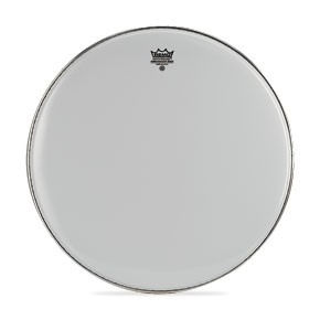 Remo 14" Emperor Smooth White Crimplock Marching Bass Drum Head
