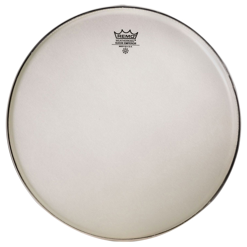 Remo 6" Emperor Suede Crimplock Marching Tenor Drum Head