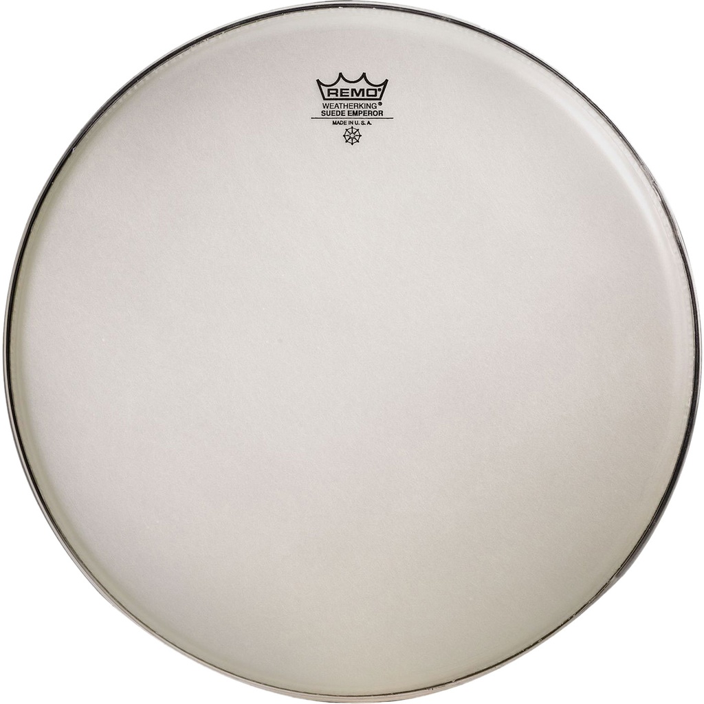 Remo 10" Emperor Suede Crimplock Marching Tenor Drum Head