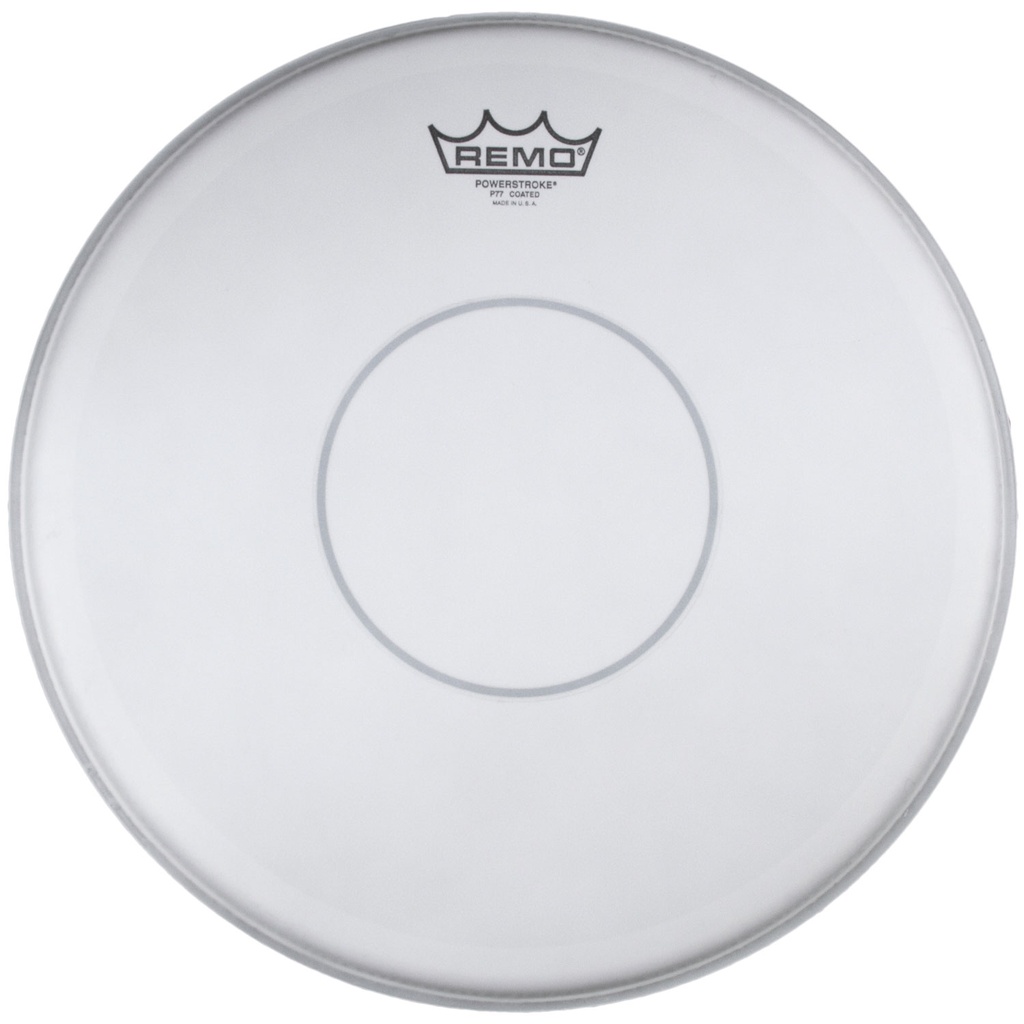 Remo 13" Powerstroke 77 Coated Drum Head with Clear Dot