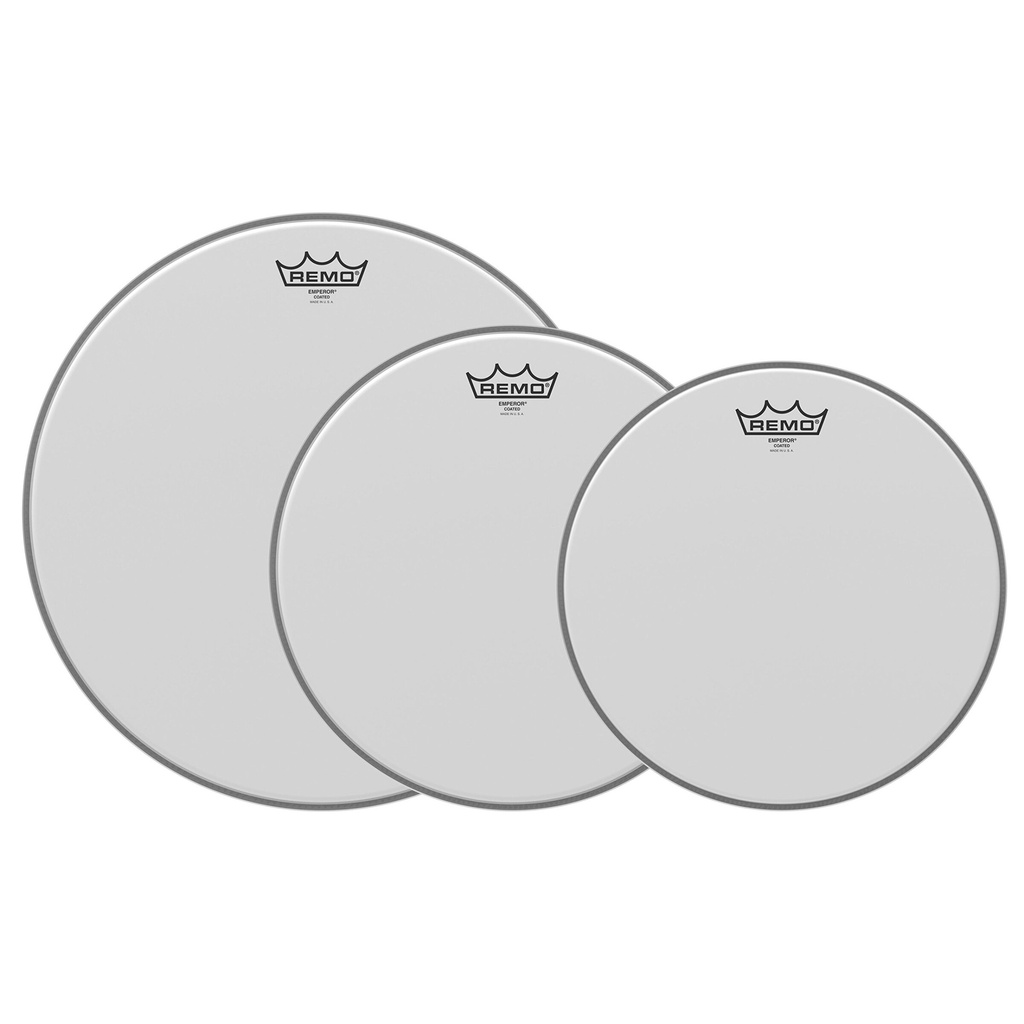 Remo PP-0950-BE Pro Pack Emperor Coated Tom Drumheads 12/13/16"