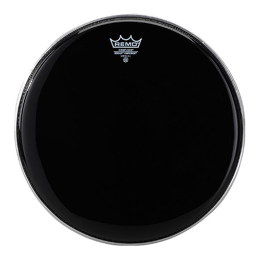 [PS-0406-MP-] Remo 6" Pinstripe Ebony Crimplock Marching Tenor Drum Head