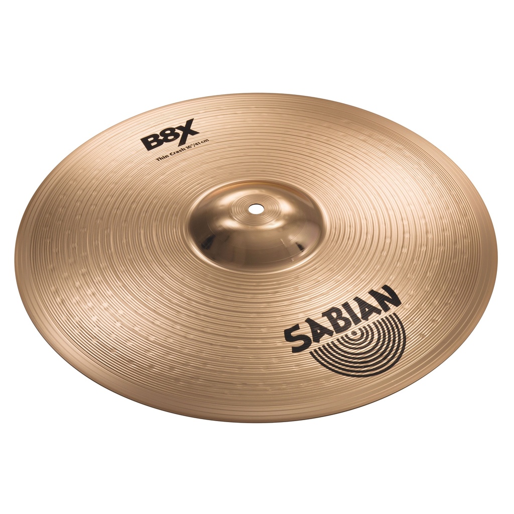 Sabian 16" B8X Thin Crash Cymbal