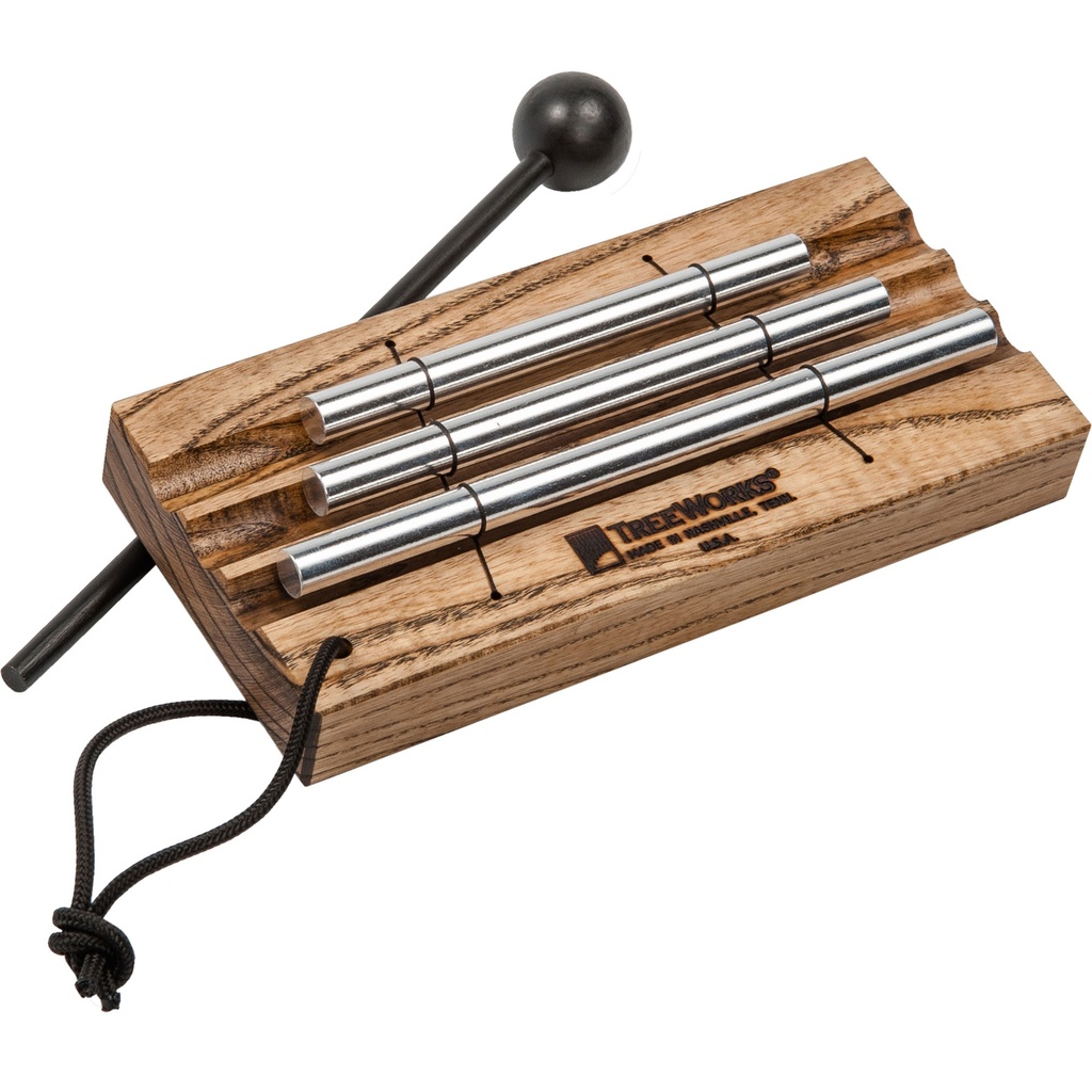 Treeworks Handheld 3-Tone Chime with Wooden Striker