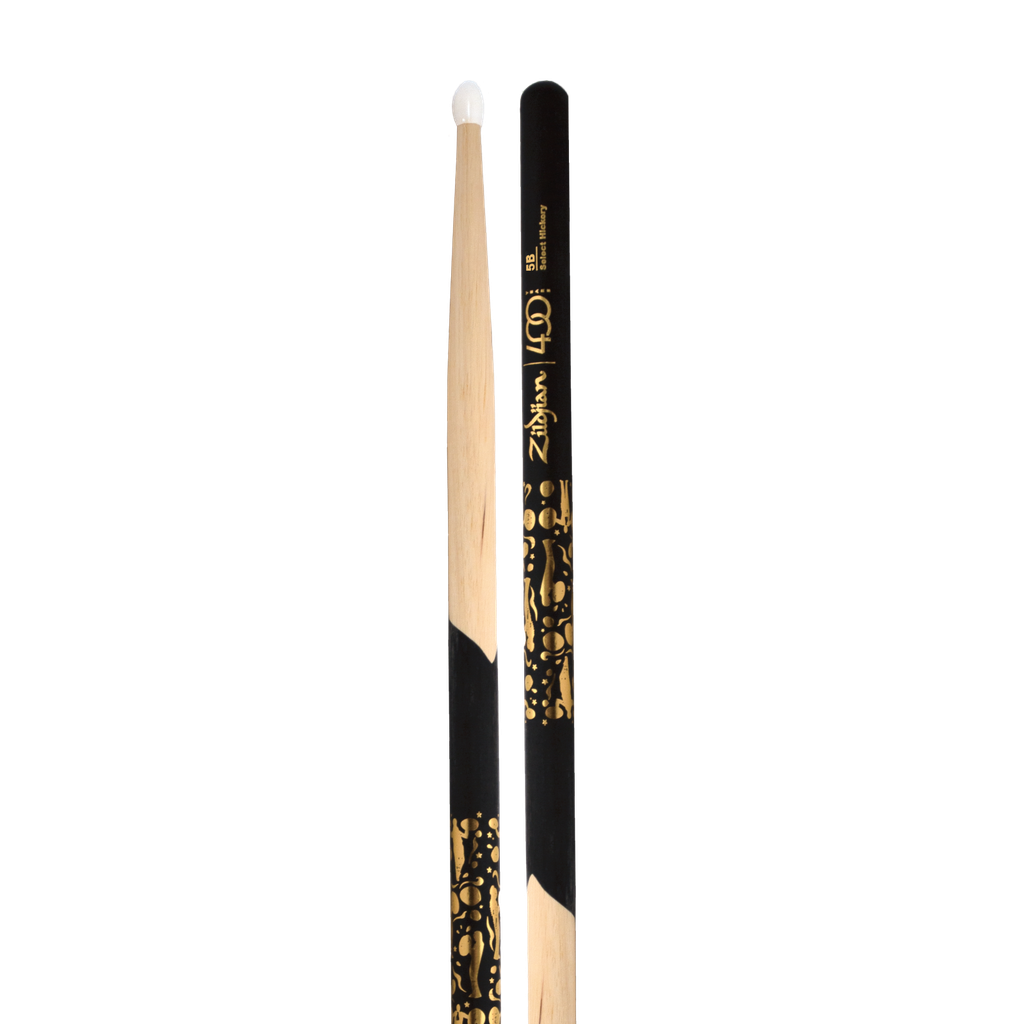 Zildjian Limited Edition 400th Anniversary 5B Nylon Dip Drumsticks