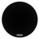 Evans 20" MX2 Black Marching Bass Head