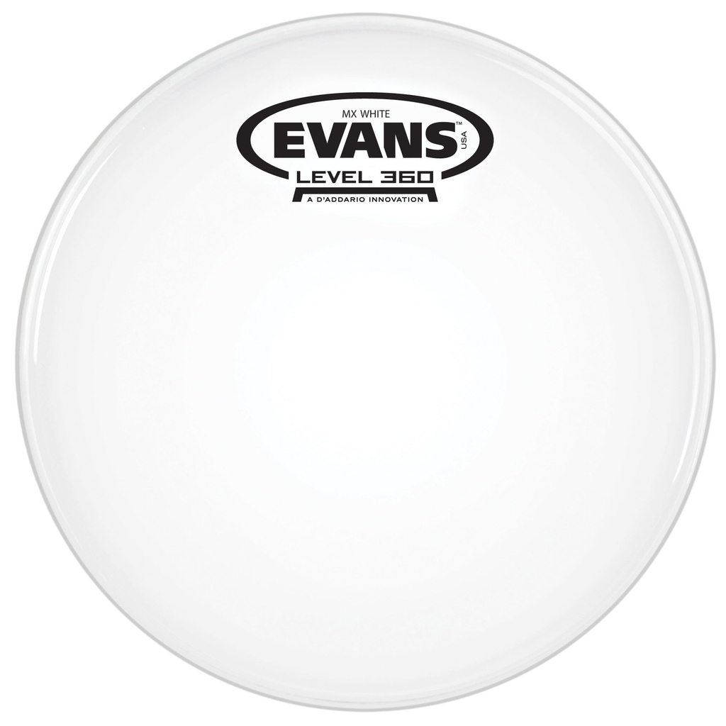 [TT08MXW] Evans 8" MX White Marching Tenor Head