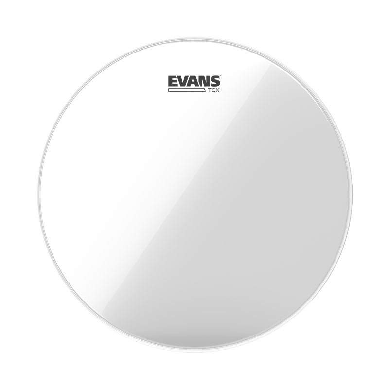[TT06TCX] Evans 6" TCX Clear Marching Tenor Head