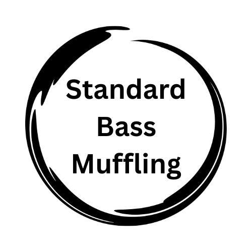 Standard Bass Muffling (Sold in Pairs - No Adhesive)