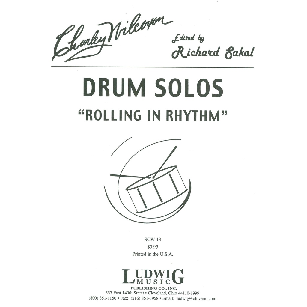 Ludwig Masters Music Rolling in Rhythm by Charley Wilcoxon (Solo)