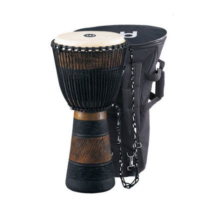 Meinl 12" Earth Rhythm Rope Tuned Wood Djembe