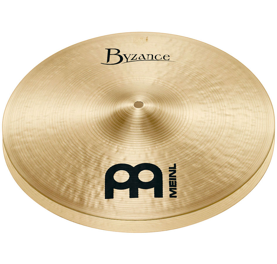 Meinl 14" Byzance Traditional Medium Hi Hat Cymbals
