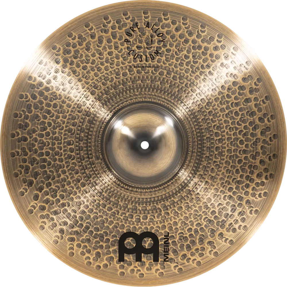 Meinl 19" Pure Alloy Custom Medium Thin Crash Cymbal