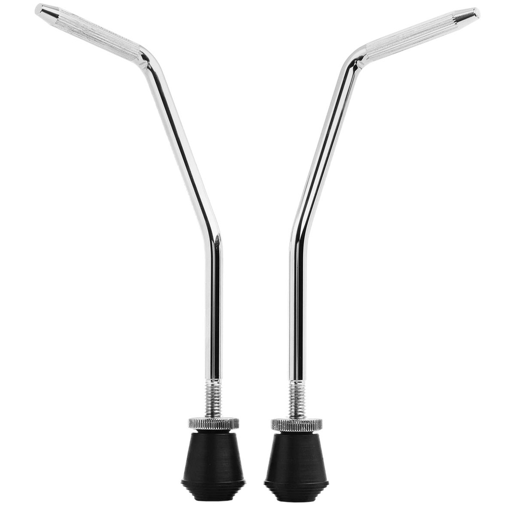 Ahead Vintage Style 10mm Bass Drum Spurs w/ Adjustable Rubber Foot