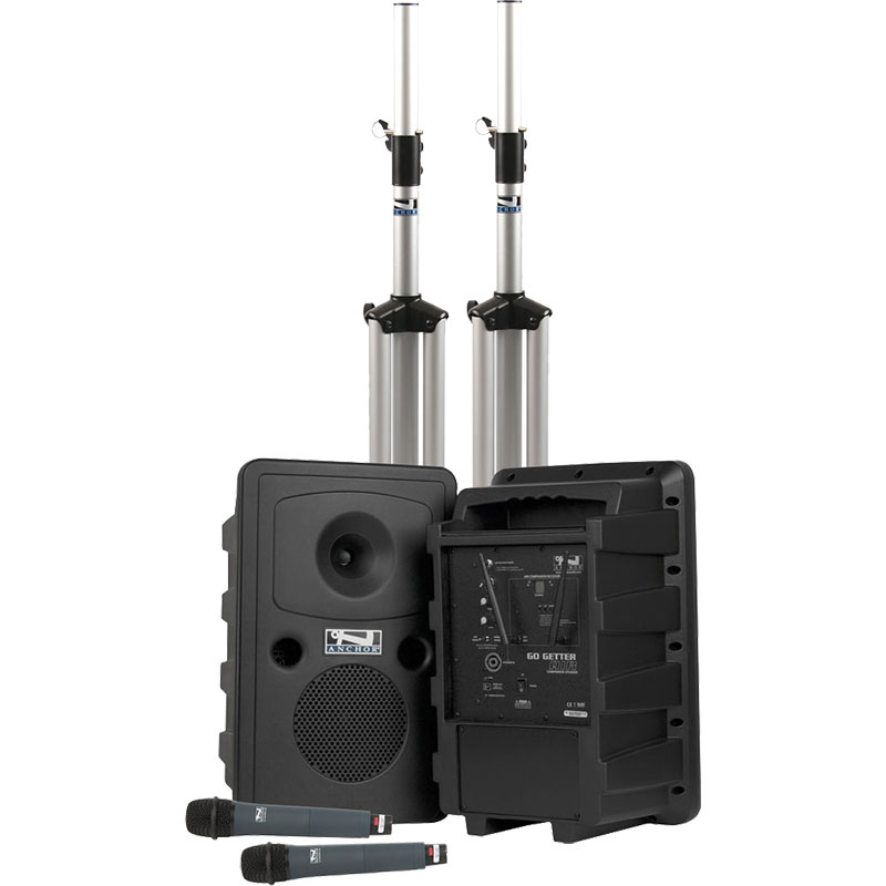 Anchor Audio Liberty Deluxe AIR Pack 2 (PA AIR Speaker Stands & 2 Mics)