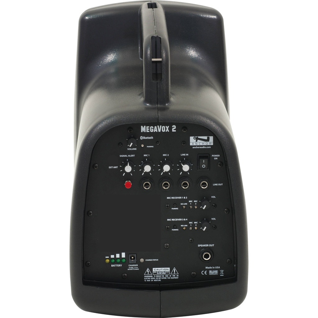 Anchor Audio MegaVox w/ Bluetooth & Two Dual Receivers