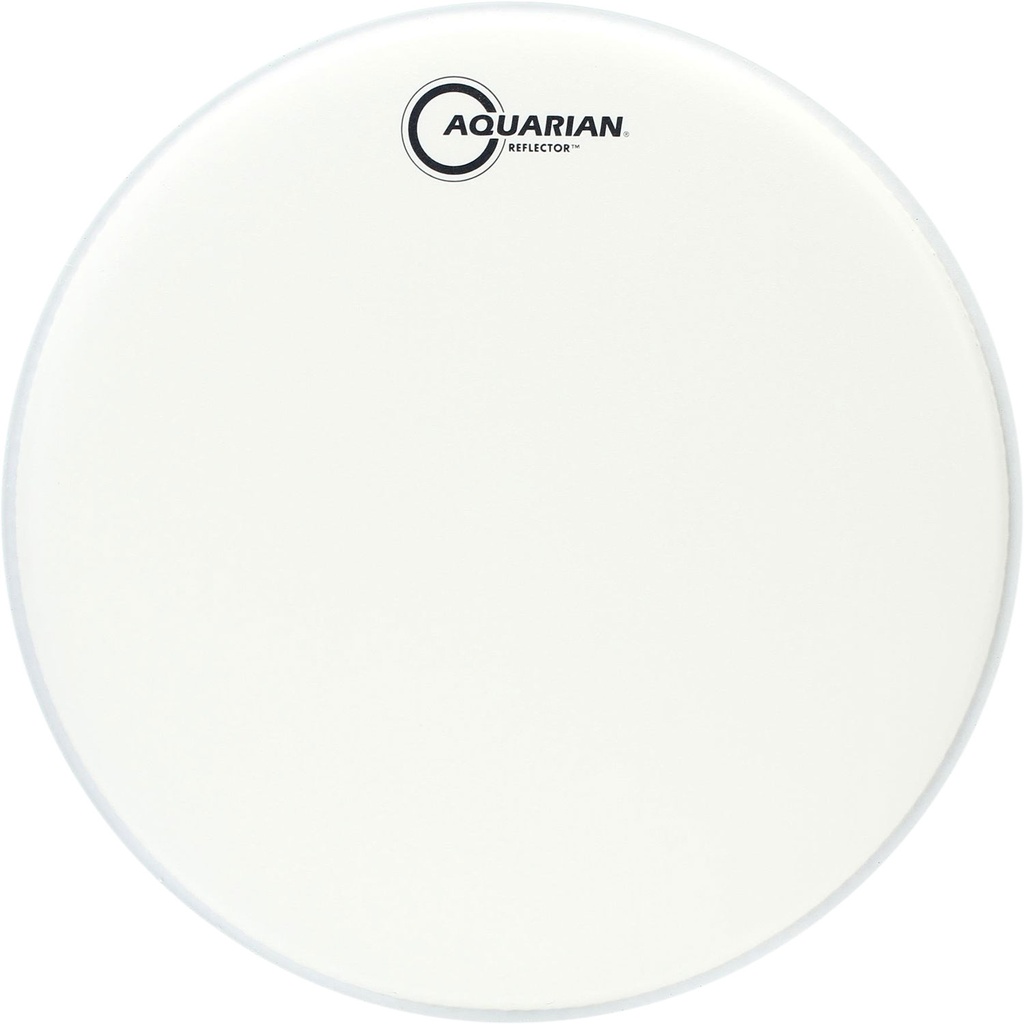 Aquarian 13" Reflector White Texture Coated Drum Head