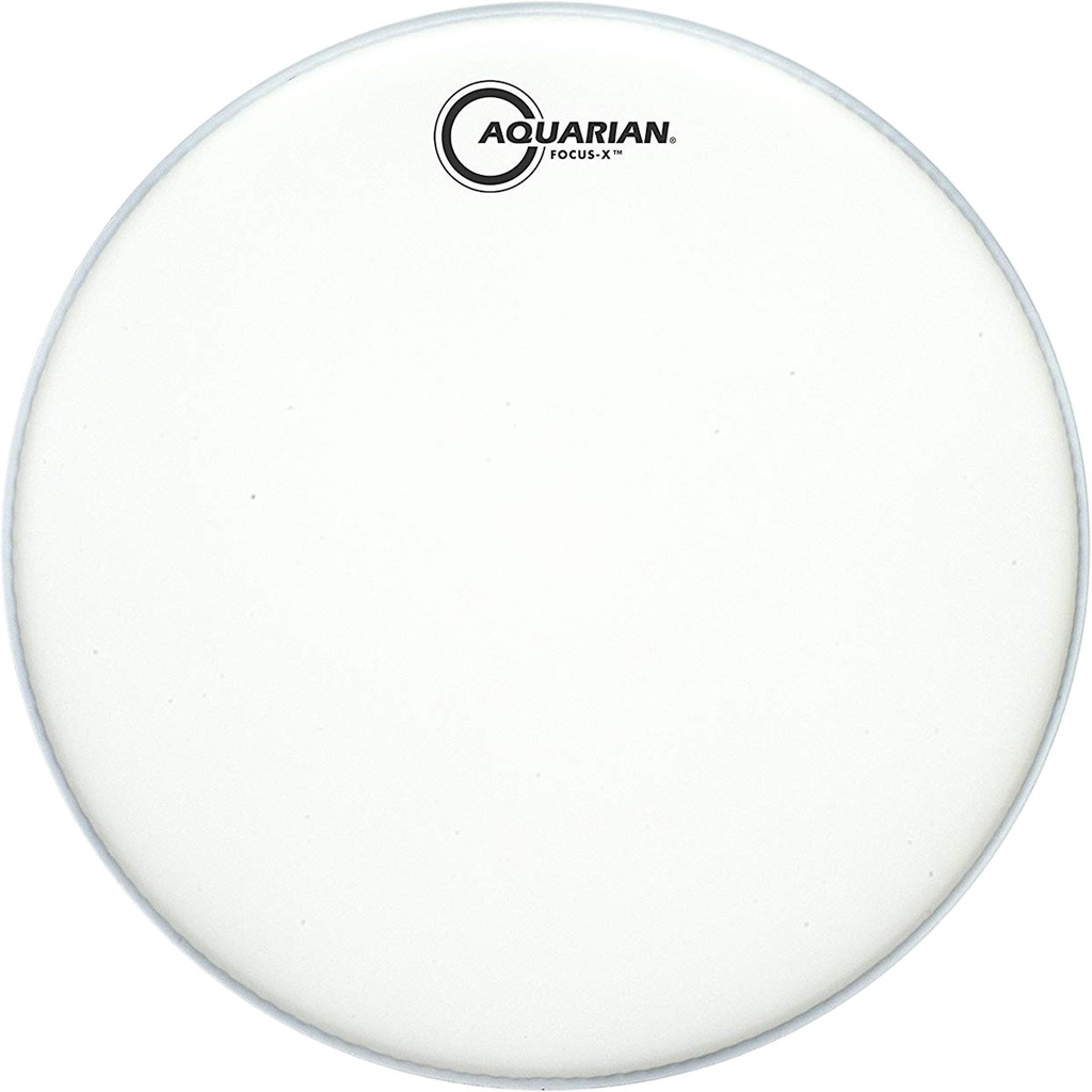 Aquarian 14" Focus-X White Texture Coated Drum Head