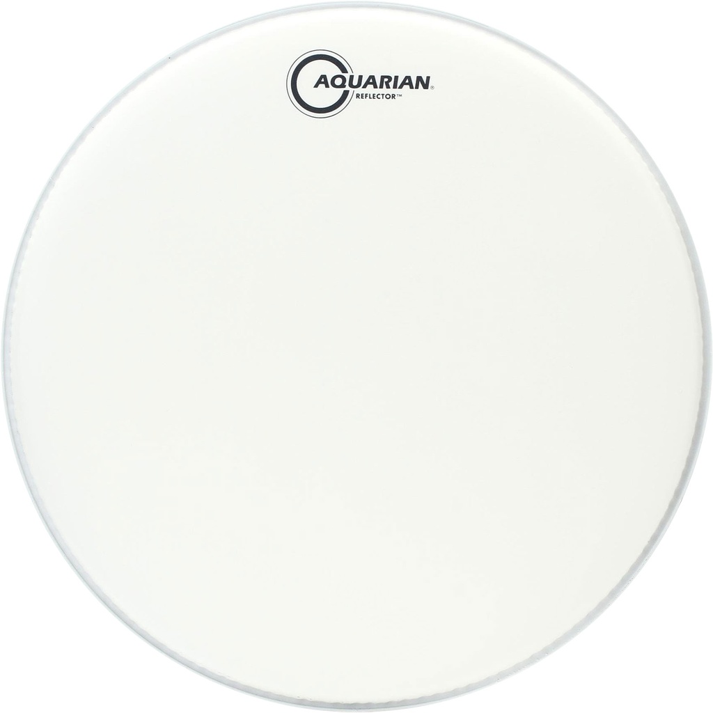 Aquarian 14" Reflector White Texture Coated Drum Head