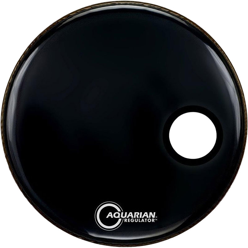 Aquarian Regulator Black Video Gloss for Tom