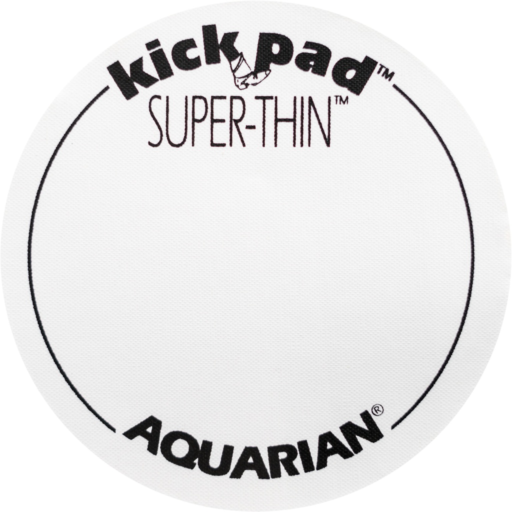 Aquarian Thin Single Kick Pad Patch