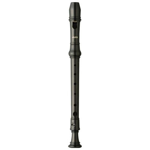 Aulos Three Piece Dark Brown Soprano Recorder