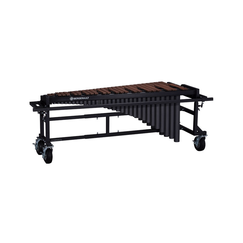 Bergerault 4.3 Oct. Performance Synthetic Marimba w/ Field Frame