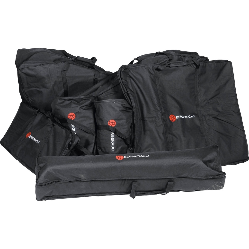 Bergerault Set of 7 Gig Bags for SRS50S 5.0 Oct. Marimba