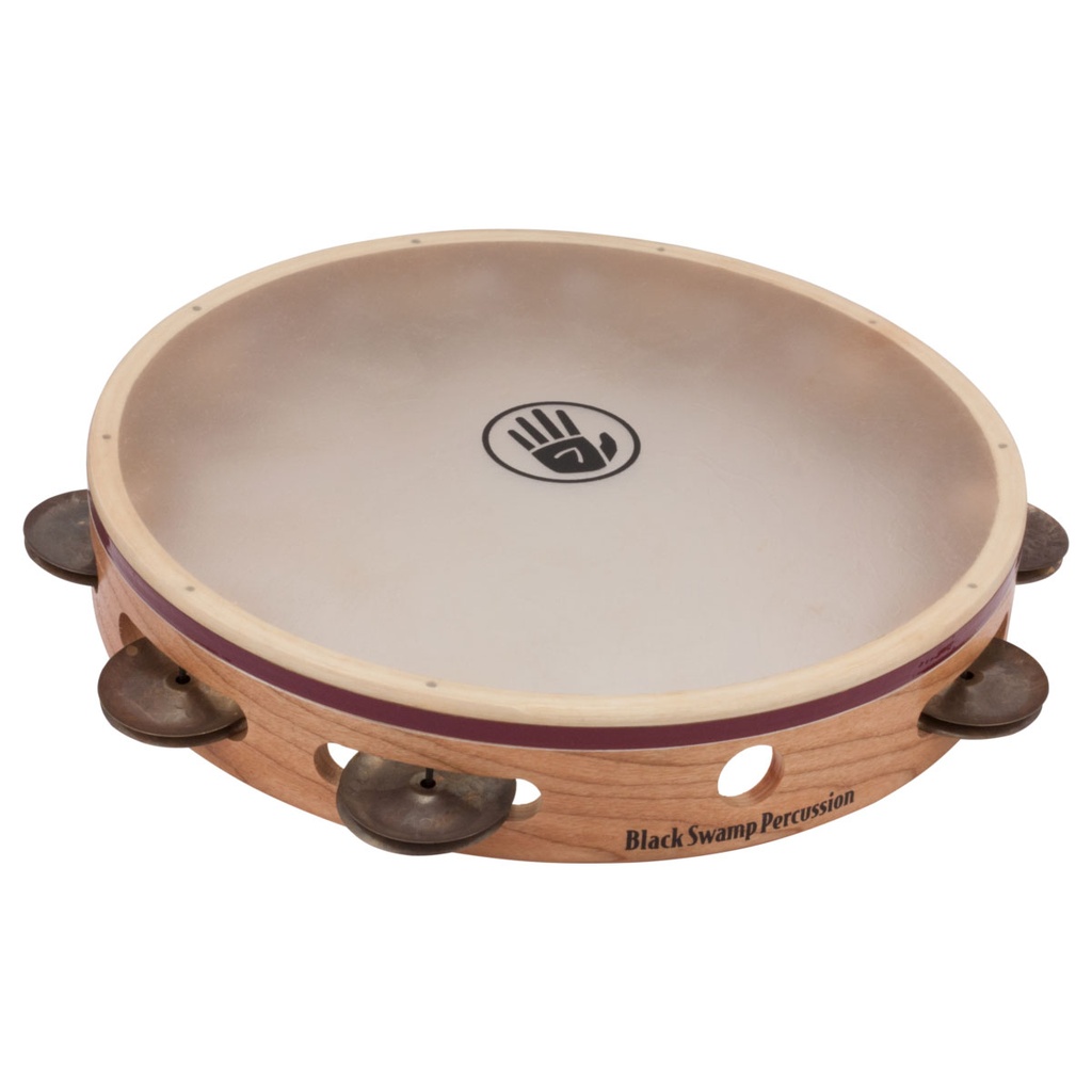 Black Swamp 10" S3 Series Single Row Tambourine Synthetic Head