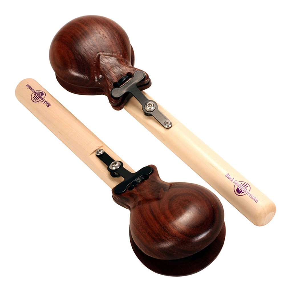 Black Swamp 2 7/8 Grenadillo Elastic-Free Castanets